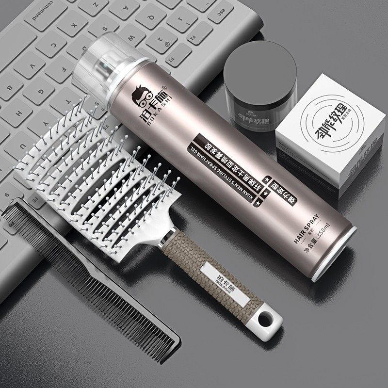 网红排骨梳男士吹头发型师专用大排梳造型蓬松梳子发胶发蜡套装,美发护发/假发,定型喷雾,淘宝优惠券,粉丝福利购,淘宝优惠卷