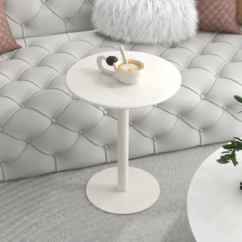 网红轻奢沙发边几角几迷你小茶几床头边桌咖啡桌奶茶店洽谈圆桌子