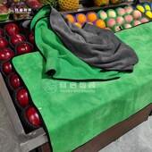 水果店盖水果保湿 大号加厚遮盖巾 保鲜毛巾不掉毛超市蔬菜生鲜保湿