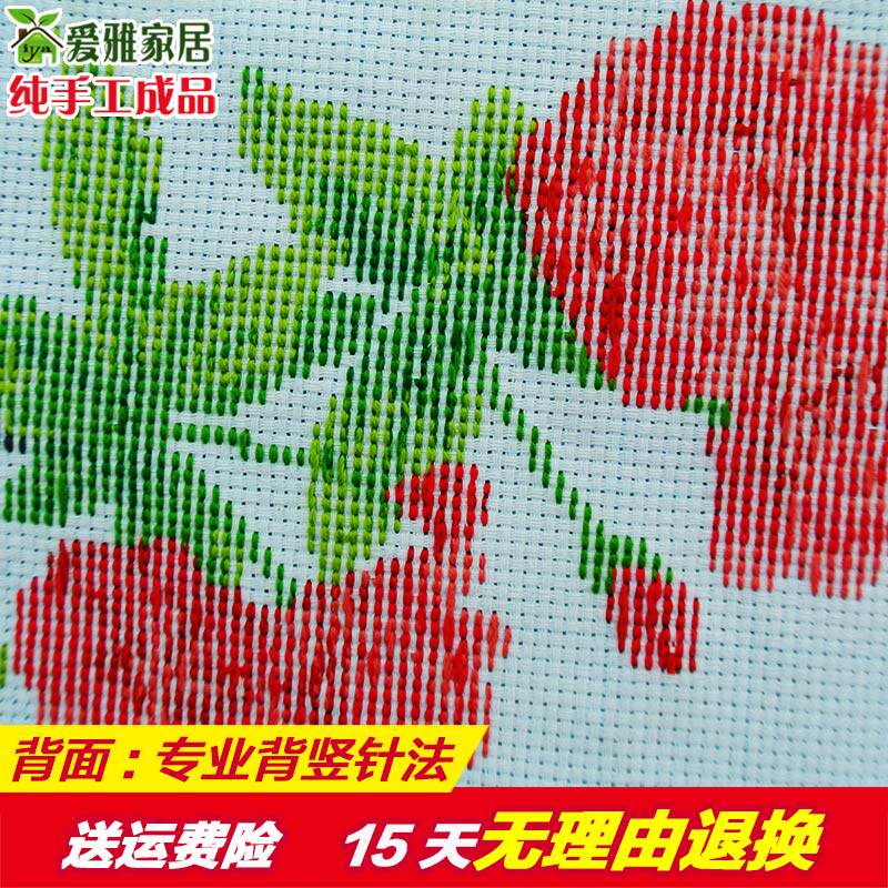 2021新款绣结婚款幸福约定十字绣成品纯手工百年好合已绣好的出售