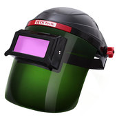 电焊面罩 全自动电焊防烤脸全脸透气防护眼镜 自动变光焊帽头戴式