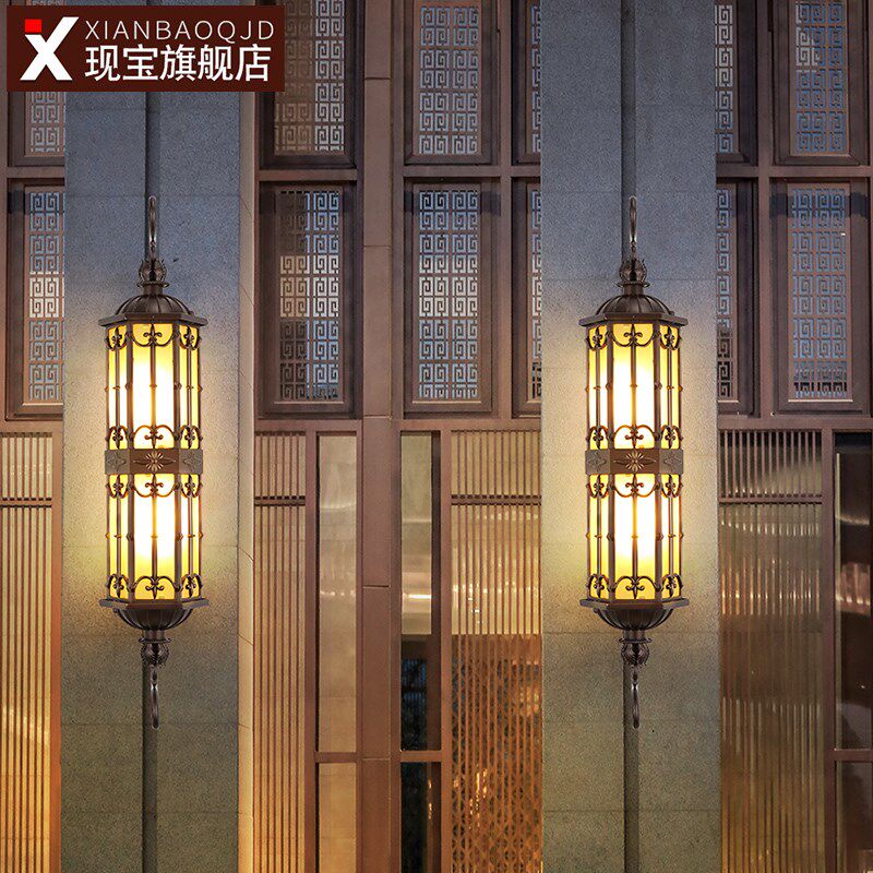 别墅壁灯大门口户外防水柱子阳台欧式复古室外庭院阳台院子外墙灯
