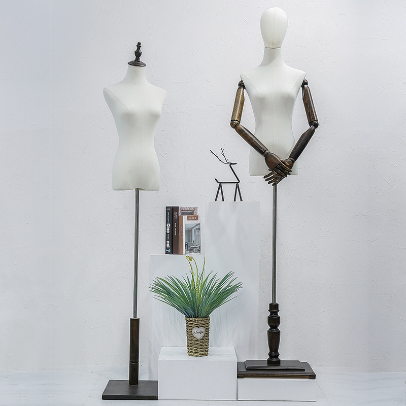 服装店模特道具女半身人台女装店橱窗展示架全身人体婚纱模特架子