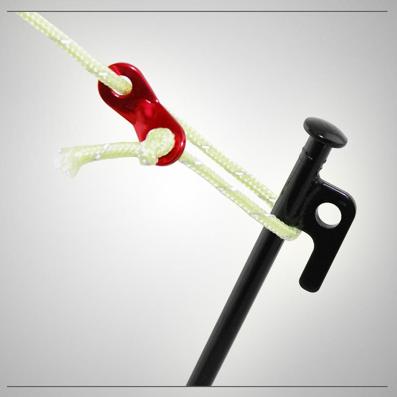 直销新款户外天幕帐篷地钉 黑色直条野营露营用地钉沙滩营钢铁钉4