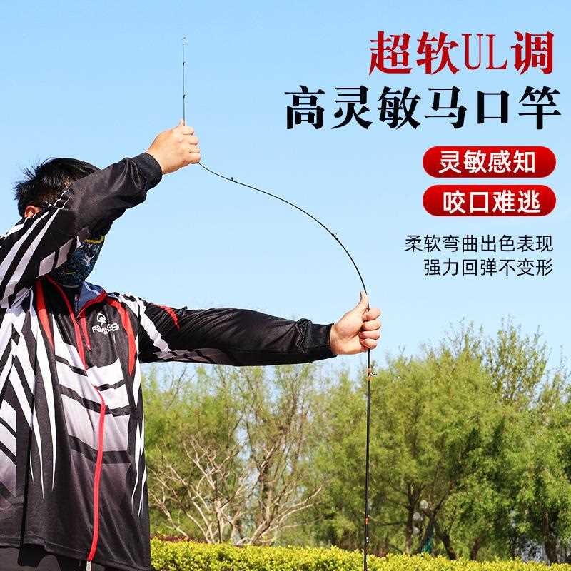 直销新款碳素马口竿超软路亚竿套装全套水滴轮纺车轮微物竿远投杆