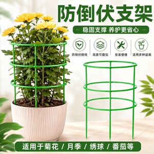 可叠加防倒伏植物支撑花架爬藤架