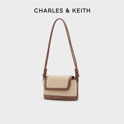 【618狂欢节】CHLES&KEITH24新款2-20271345绳结式腋下帆布包