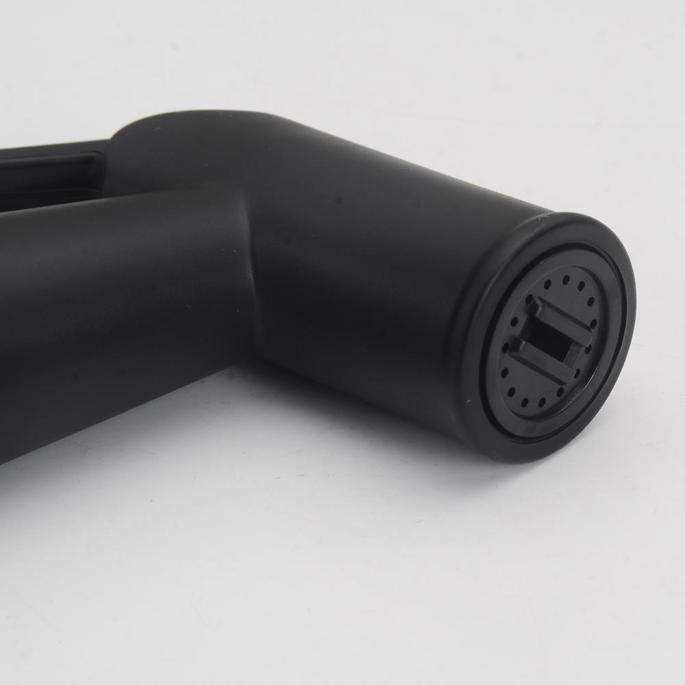 直销新款浴室配件哑光黑色妇洗器洗屁股冲洗器马桶伴侣卫生间喷枪