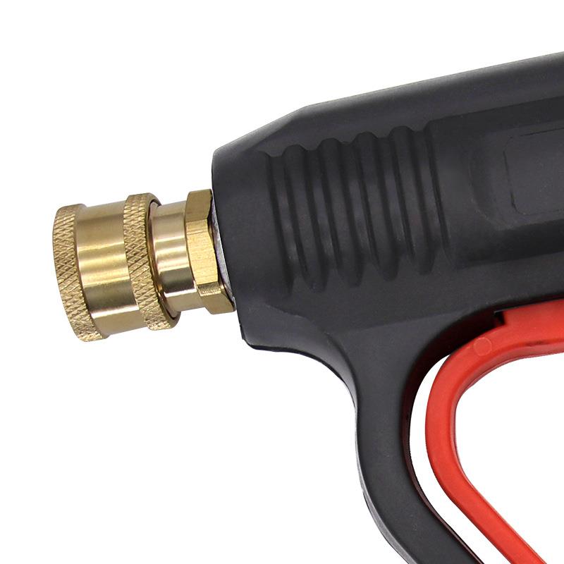 直销新款高压喷枪扇形鸭嘴洗车水枪头清洗机刷配件280/380/55/58