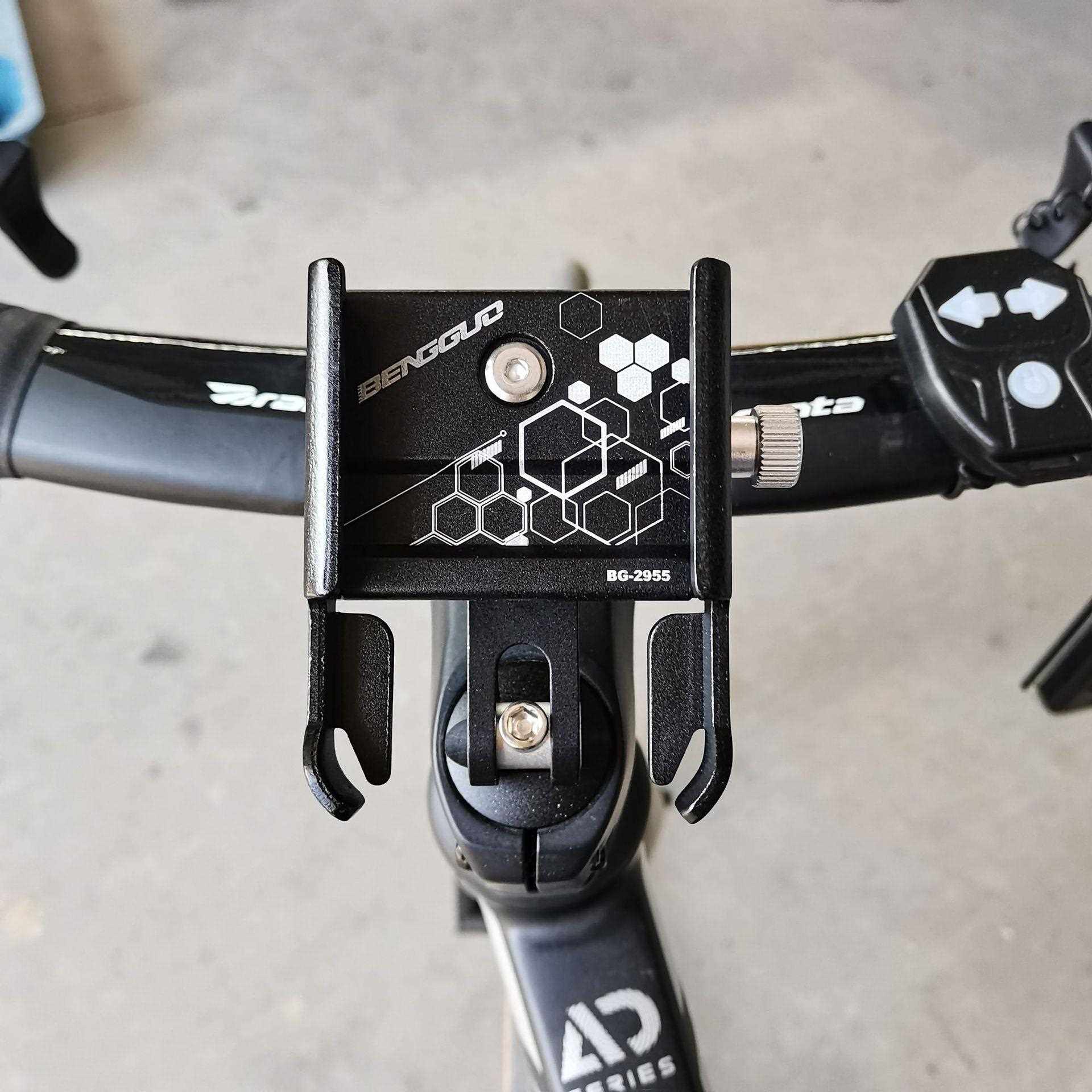 直销新款自行车手机架山地公路车把立手机支架骑行导航支架户外装