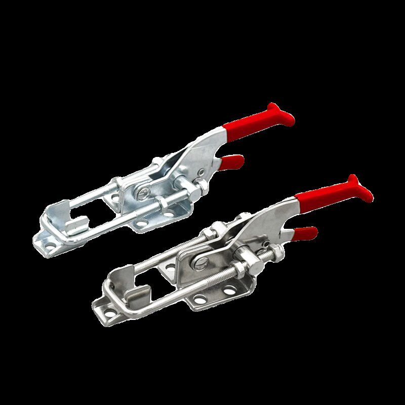 热销304不锈钢门栓式快速夹具锁扣锁夹可调节搭扣夹钳4001 4002 4
