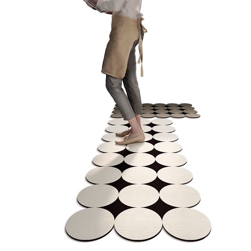 热销厨房硅藻泥地垫现代简约防水防油防滑入户门脚垫家用耐脏地毯