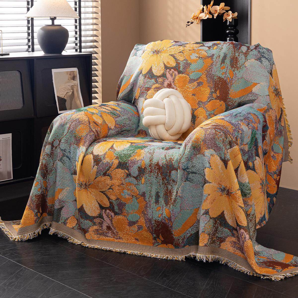 单人沙发盖布四季通用2025年新款一片式沙发垫巾固定防滑沙发套罩,居家布艺,沙发套,淘宝优惠券,粉丝福利购,淘宝优惠卷