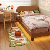 儿童饼干 干实木床男孩童卧室床1.5米单人床小户型防护栏女孩公主