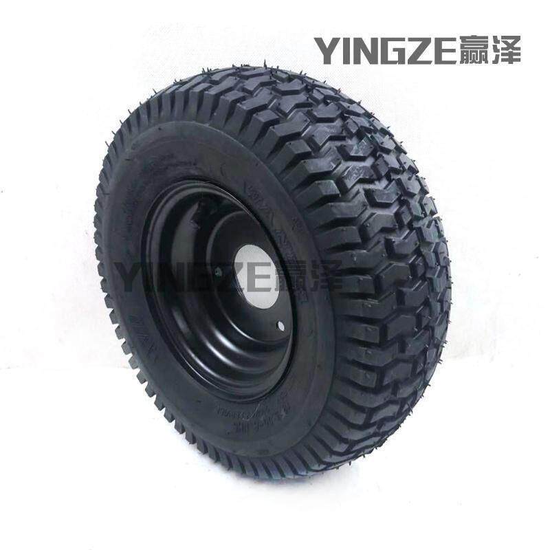 自制沙滩车机车配件 168卡丁车漂移车13X5.00-6寸草坪轮胎轮毂
