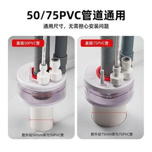 厨房下水排水管三通接头防臭神器多功能洗碗机净水器集成 直销新款