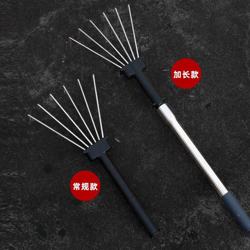 可伸缩平灰耙子铺地砖瓷砖泥瓦工工具神器工师傅贴砖不锈钢小耙子