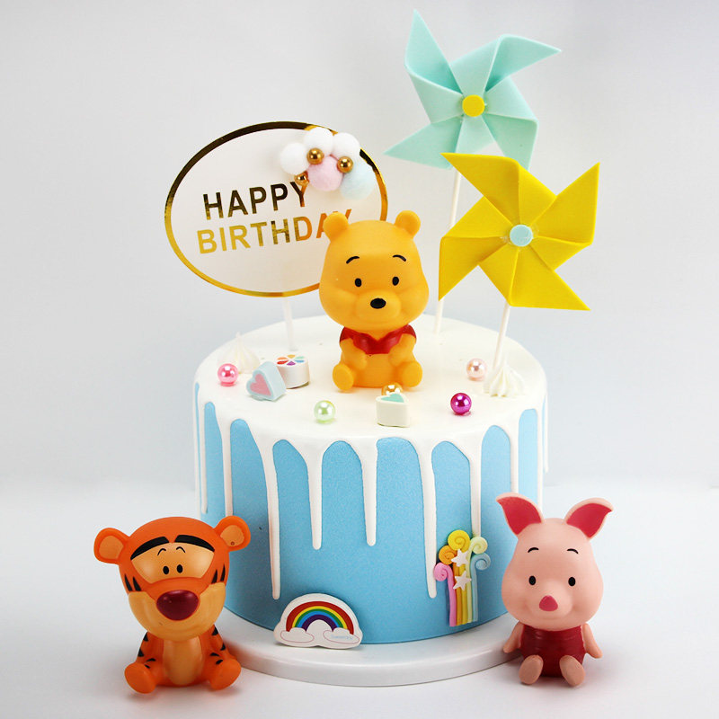 30只立体风车插件毛绒球云朵月亮星星热气球宝宝生日蛋糕装饰插牌,节庆用品/礼品,节日装扮用品,淘宝优惠券,粉丝福利购,淘宝优惠卷