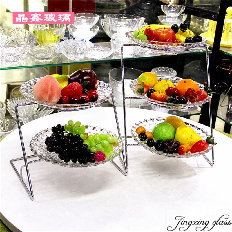 饭店自助餐台甜品器皿水果凉菜盘子D展示蛋糕点心茶歇摆盘架子支