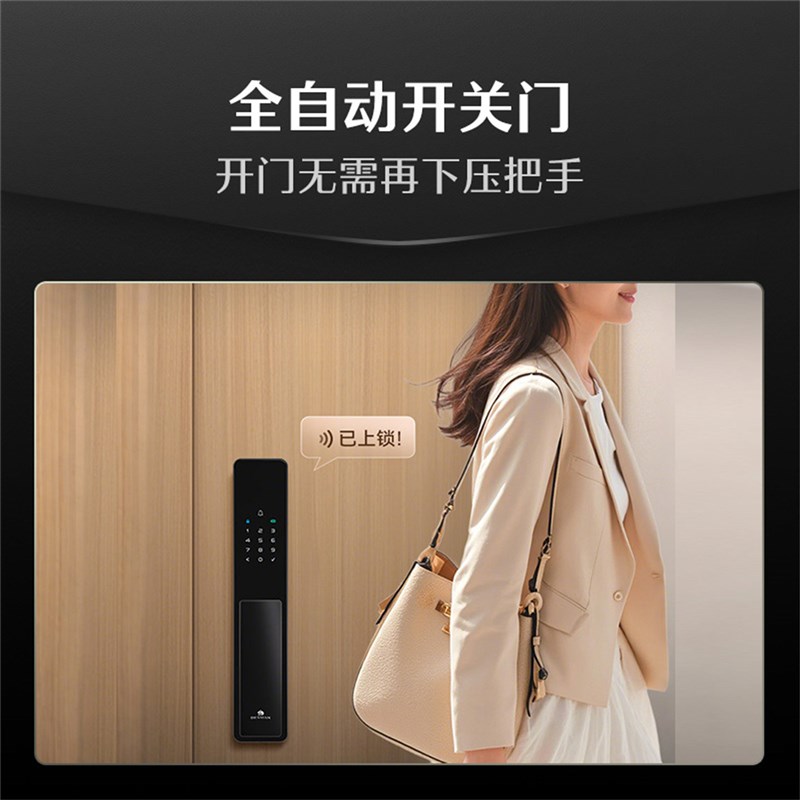 【爆款】德施曼智能门锁密码锁电子锁家用M防盗门智能锁小嘀Q2S