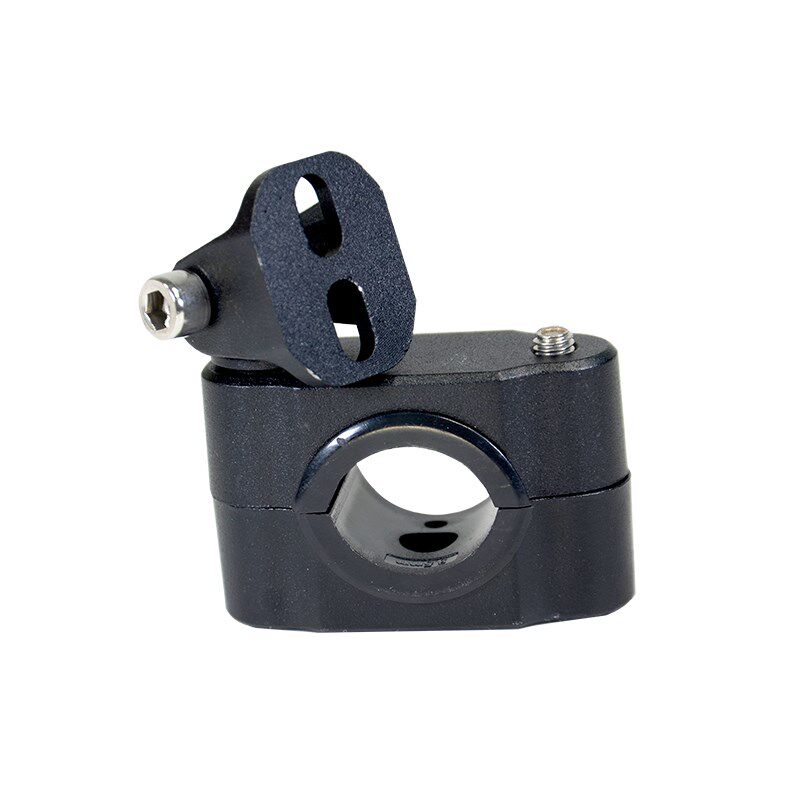 摩托车踏板c外置射灯支架铝合金专用管夹保险杠护杠万向可调节管