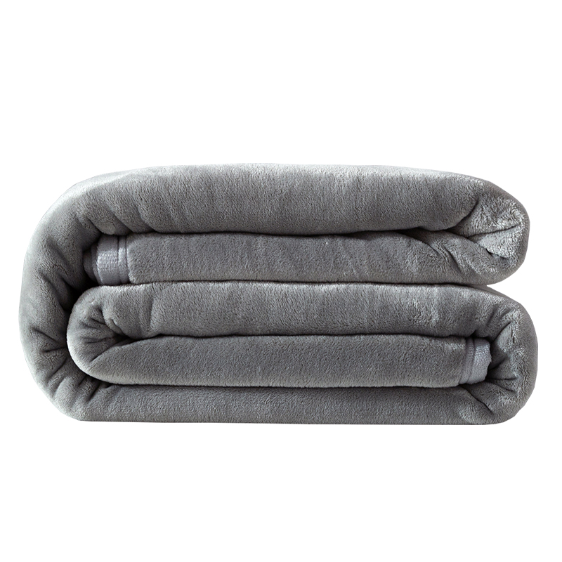 办公室空调毯薄被夏季单人午睡小毛毯午休盖毯折叠床W被子薄款毯