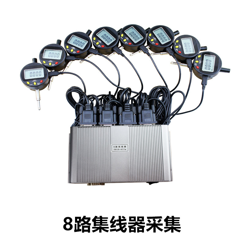 数显百分表千分表0-12.7 25.4 5B0 100mm 接PLC电脑采集高度计包