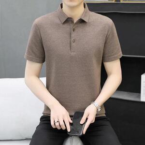 海莱轻奢精品服饰2夏季休闲polo衫短袖男翻领t恤潮流商务半袖上衣