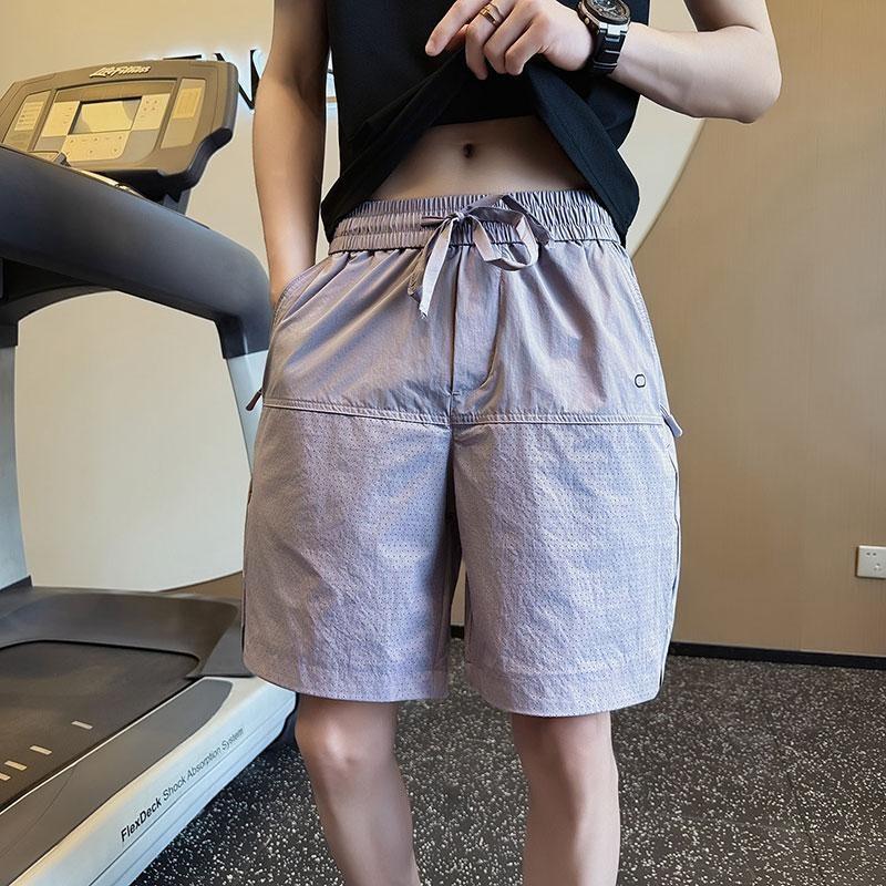 格慕高定轻奢男装男款夏季速干短裤休闲宽松潮牌五分裤简约百搭