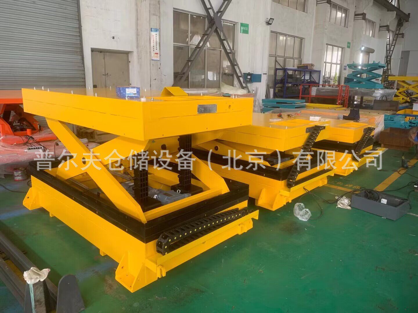 厂家移动升降平台车剪叉式电动升降车小型工作台手动液压小推车