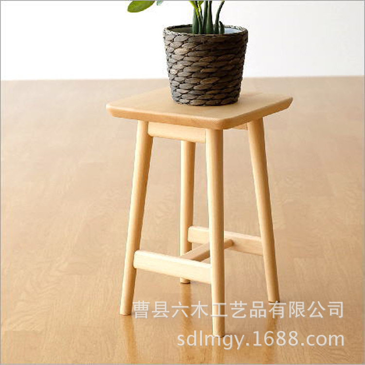 阳台花架吊兰绿萝北欧落地办公室创意简易木质室内客厅实木高花架