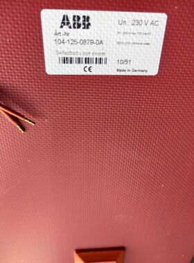 104-125-0879-0A加热板GHV6000300V0006EN6035 300W ABB加热板
