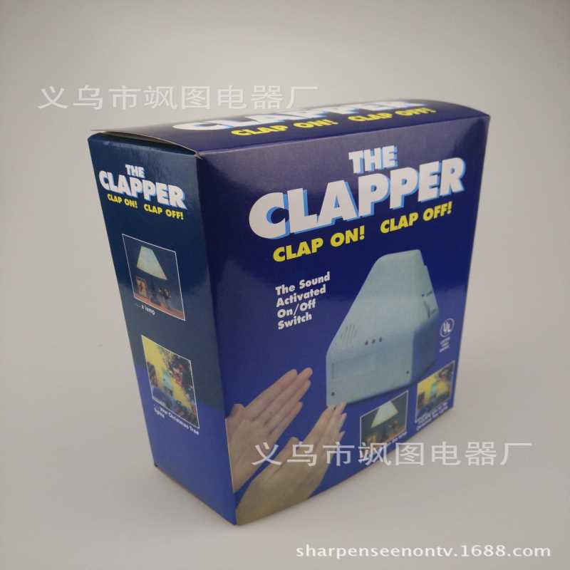 声控开关 the clapper 感应开关 48个  手拍开关  180g