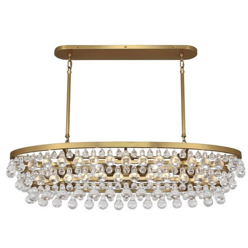 美式水晶吊灯餐厅灯简约设计师客厅卧室个性时尚椭圆形大堂吧台灯