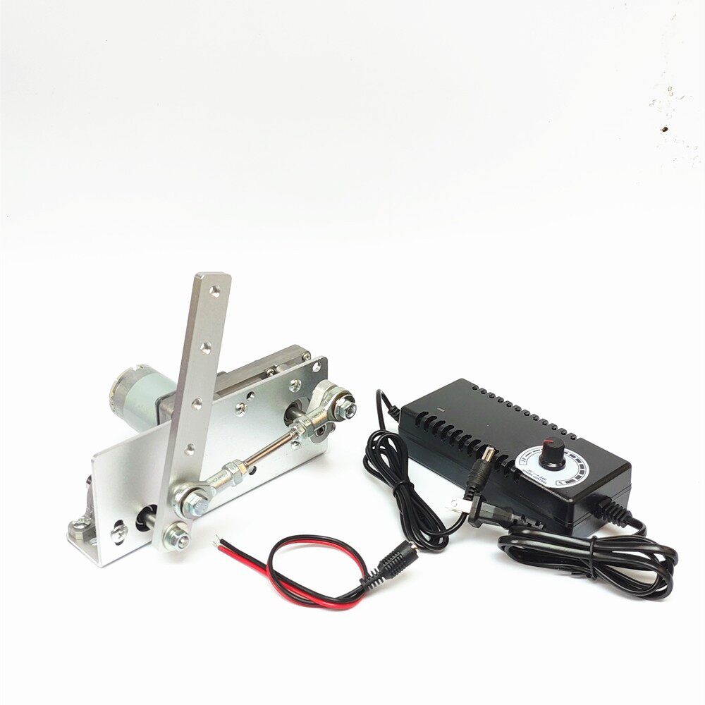 调速往复摇摆电机左右来回摆动diy直流12v24v推拉自动摇
