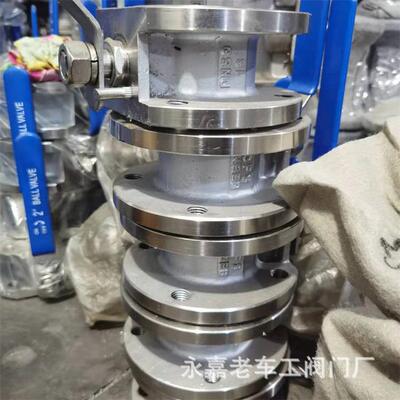 薄型球阀意式球阀铸造锻打不锈钢A105对夹式Q71F-16PDN65球阀