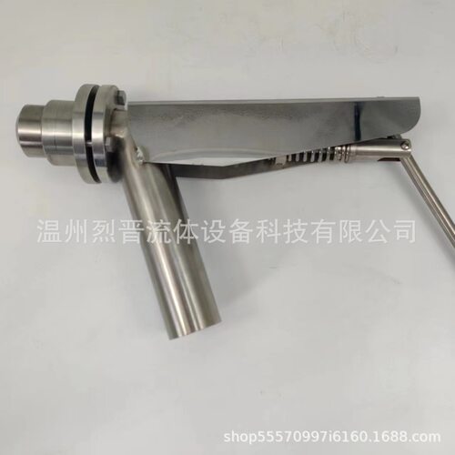 焊体-造纸厂浆料取样阀不锈钢取样器手动法兰纸浆取样阀门SJQF-16