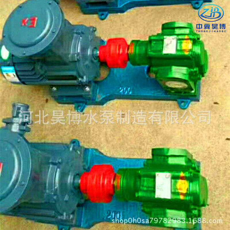 批发工业水泵 YCB6-0.6型卧式不锈钢齿轮泵 YCB型高粘度抽油泵增