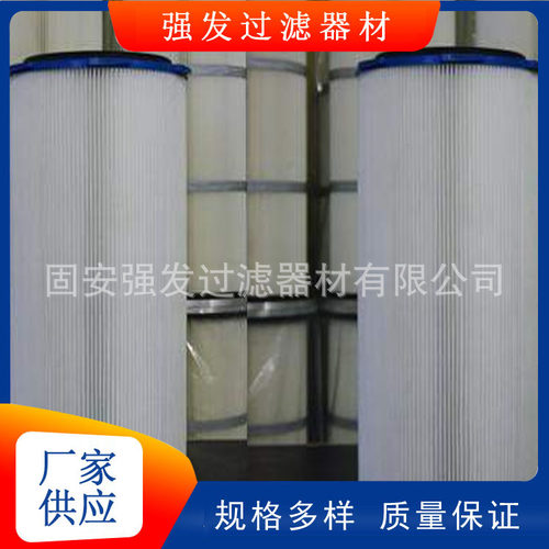 电厂除尘滤芯生产厂家打磨机除尘滤筒大量现货过滤面积大