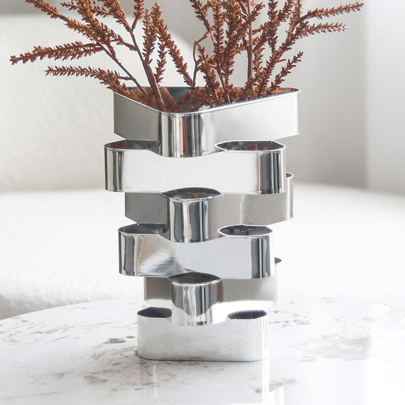 轻奢设计师不规则装饰花瓶高级感艺术插花器书房客厅酒柜玄关摆件,电子元器件市场,电线扎带/束线带,淘宝优惠券,粉丝福利购,淘宝优惠卷