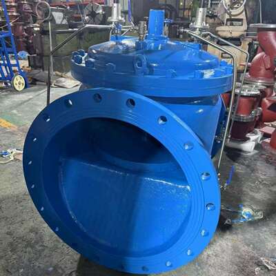 GA6600/GA6700-10Q水击泄放阀球墨铸铁QT450法兰连接式