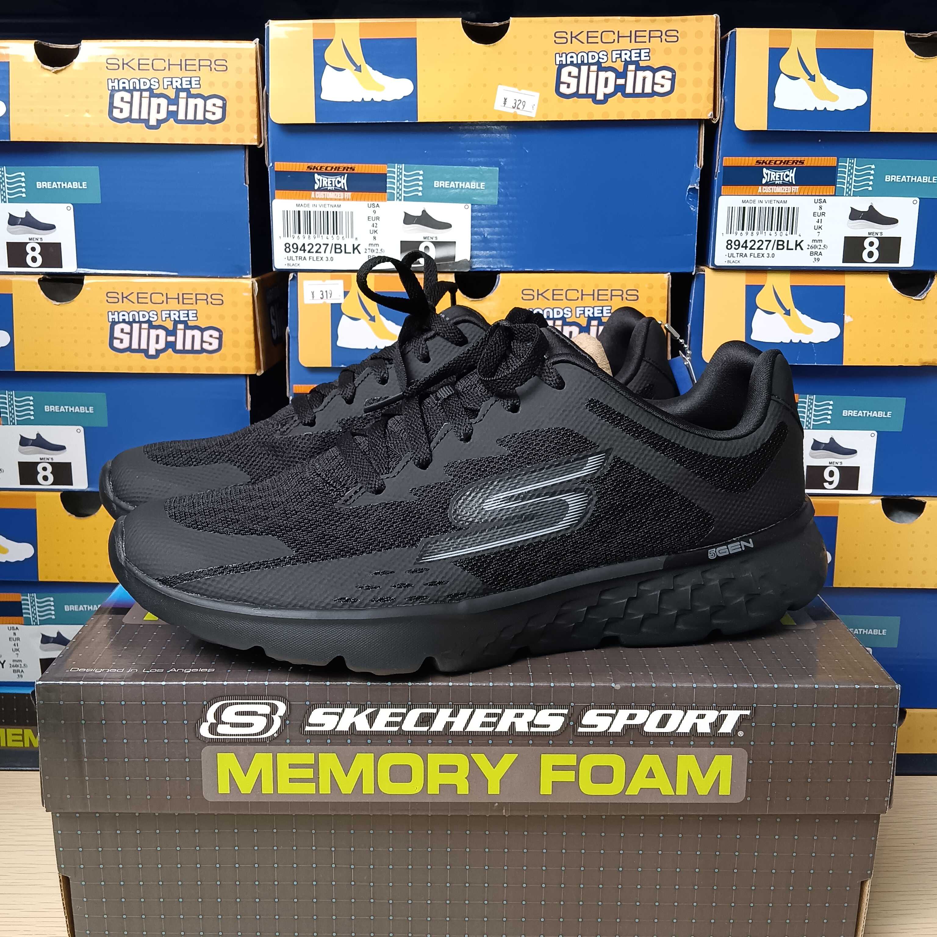 Skechers爆米花减震舒适运动鞋