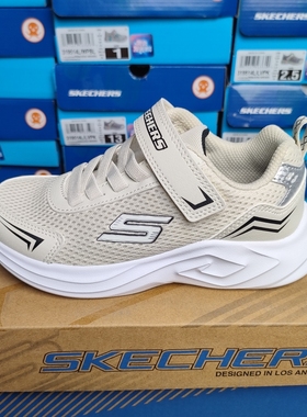 斯凯奇儿童鞋2024春季新款轻质软底休闲鞋舒适运动鞋403611L