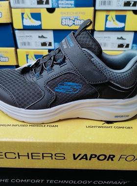Skechers斯凯奇男童春夏新款网面透气跑步鞋运动休闲鞋404003L