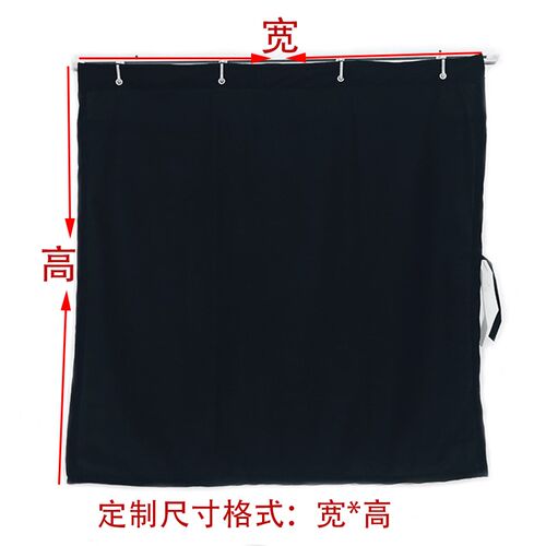 通用汽车网纱窗帘子货车防晒隔热帘轨道式卡车网纱遮阳帘