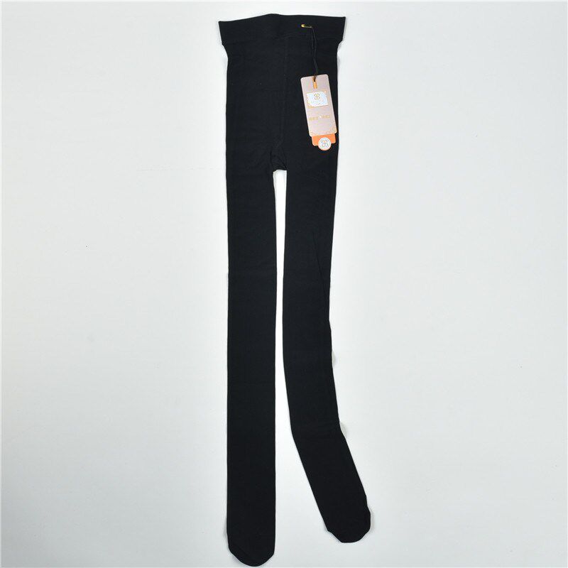 35高档品质美腿神器黑丝连裤袜女L76630春夏薄款弹力塑体打底袜子