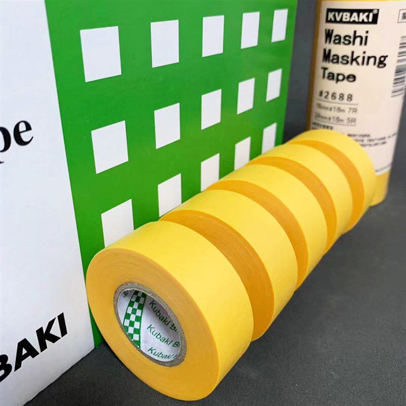 万高2688强粘美纹纸胶带15米和纸胶纸胶条万高2688强粘和纸2688