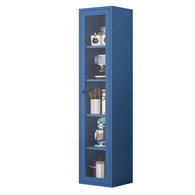 厨房冰箱夹缝置物架落地多层家用储物架锅具烤箱微波炉收纳柜架子