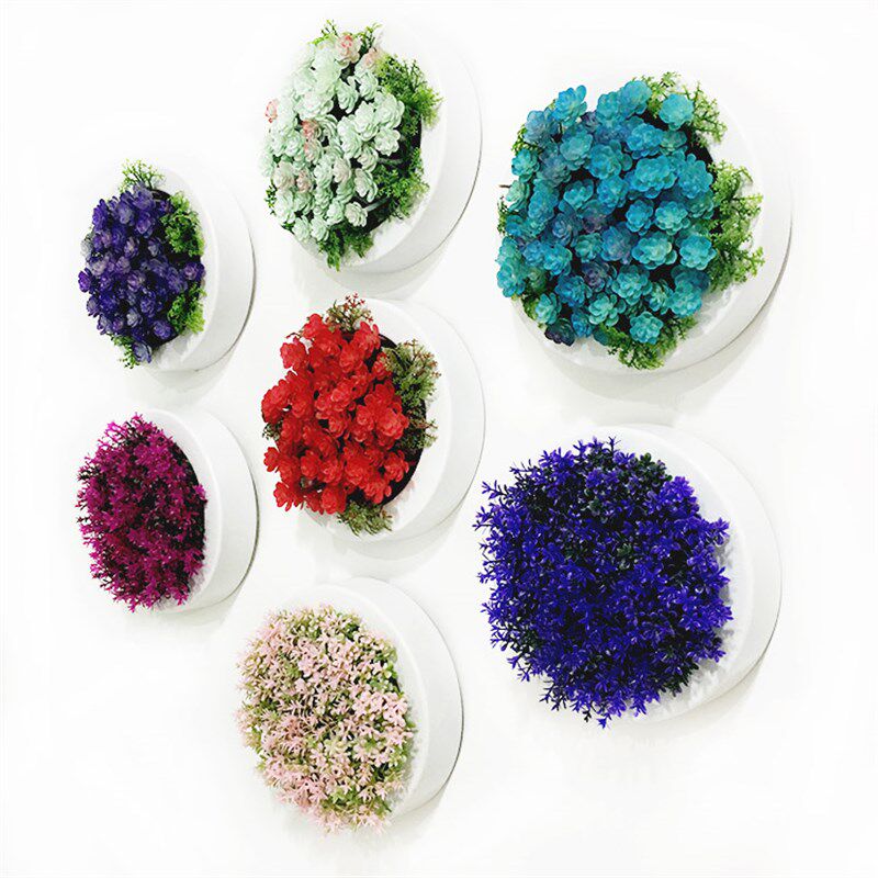 创意壁挂花篮客厅卧室房间墙上墙壁挂饰饭店奶茶店墙面装饰品挂件