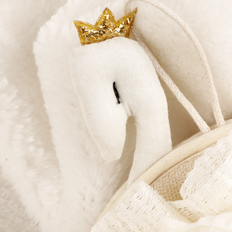 浴花球卡通不散洗澡可爱少女搓澡浴擦高档泡泡网红洗浴天鹅沐浴球